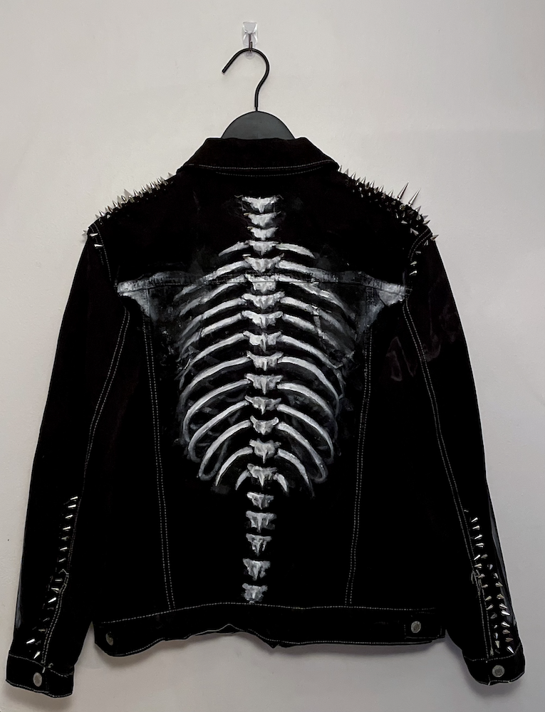 skeleton jacket back