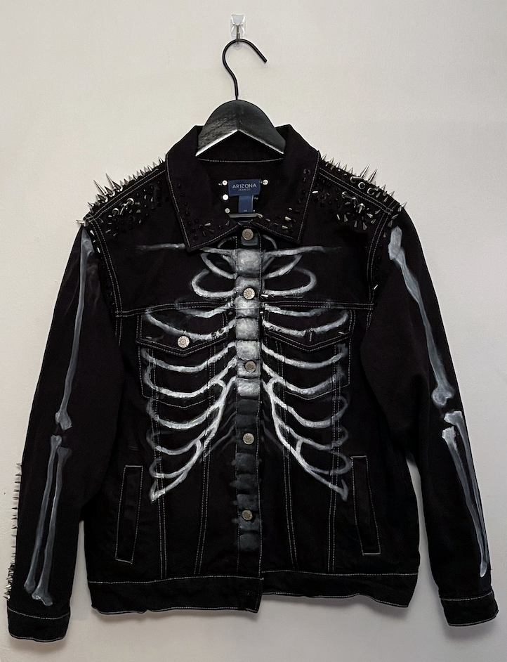 skeleton jacket front